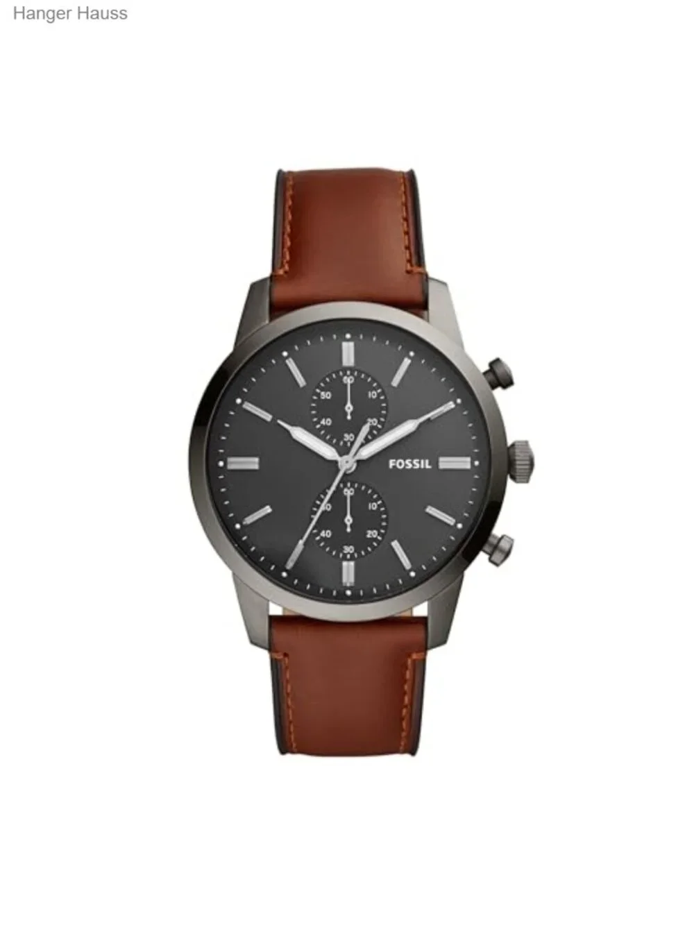 Men's Fossil Townsman Chronograph Leather Watch